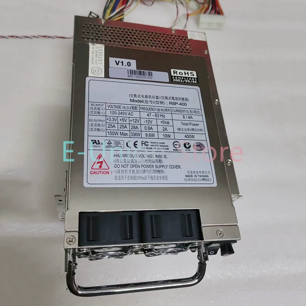 SS-400R8P R8P-400 400W 1+1 Power Supply Module
SS-400R8P R8P-400 400W 1+1 Power Supply Module