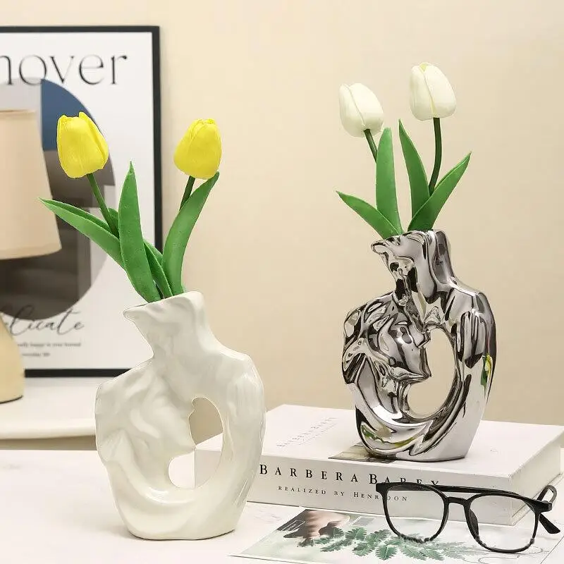 Керамическая ваза для любителей поцелуев в скандинавском стиле, ваза для цветов для пары глубокой любви, креативные поделки, украшение для спальни, гостиной, свадебные украшения, подарки
Керамическая ваза для любителей поцелуев в скандинавском стиле, ваза для цветов для пары глубокой любви, креативные поделки, украшение для спальни, гостиной, свадебные украшения, подарки