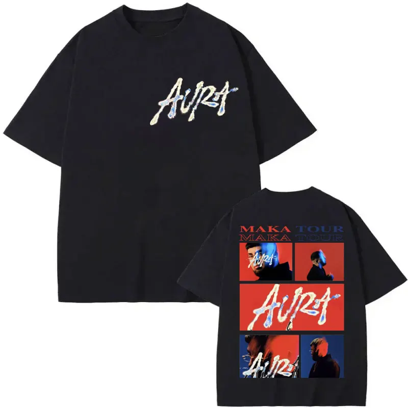 Rapper Maka Aura Tour 2025 Graphic T Shirts Men Women Harajuku Y2k Oversized T-shirt Fashion Trend Hip Hop Short Sleeve T-shirts
Rapper Maka Aura Tour 2025 Graphic T Shirts Men Women Harajuku Y2k Oversized T-shirt Fashion Trend Hip Hop Short Sleeve T-shirts