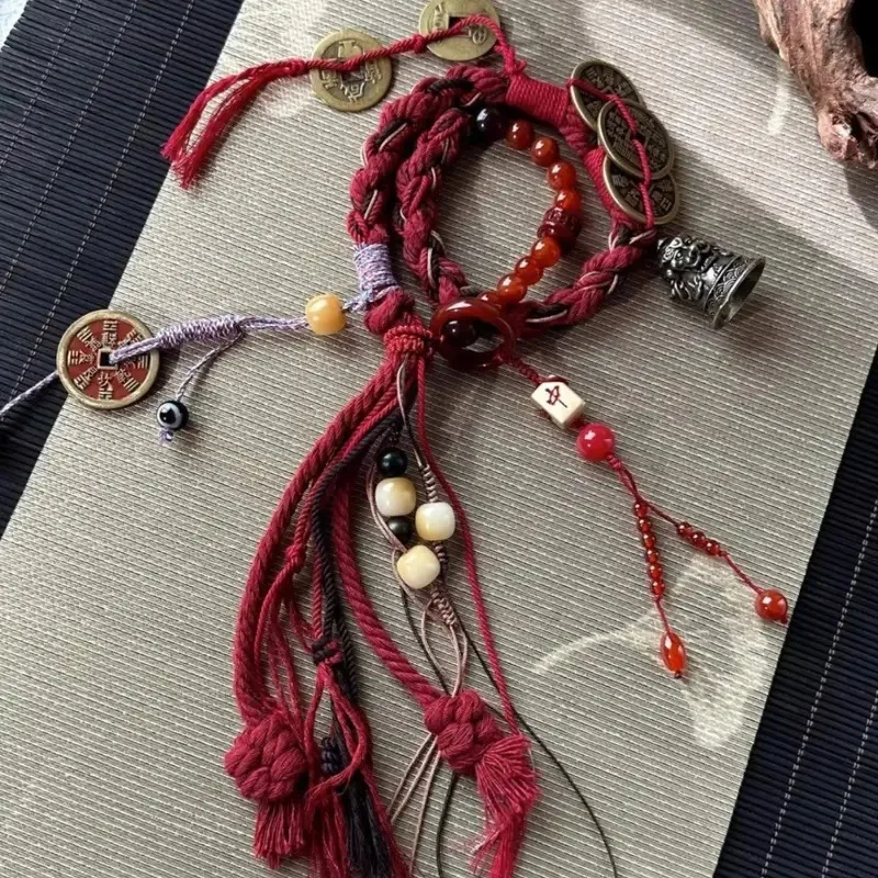 Tian Guan Gives Fushan Ghost Money Pendant Li Huowang Men's And Women's Chinese Versatile With Bell Tibetan Bracelet
Tian Guan Gives Fushan Ghost Money Pendant Li Huowang Men's And Women's Chinese Versatile With Bell Tibetan Bracelet