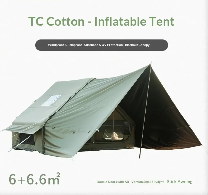 Outdoor Inflatable Camping Air Tent Instant Pop-up Waterproof Expansion Canopy Outdoor Camping Travel Inflatable Tent
Outdoor Inflatable Camping Air Tent Instant Pop-up Waterproof Expansion Canopy Outdoor Camping Travel Inflatable Tent