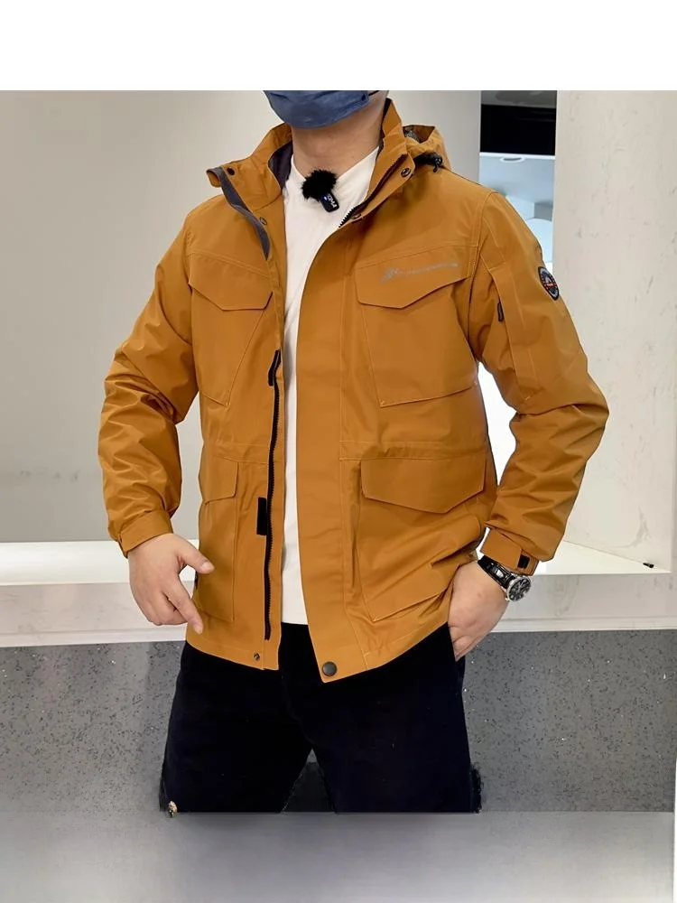 Outdoor Mountain Series Men's Fce Jaet 24 Spring Autumn Sle Waterproof Windproof Hooded Faionable Bla Tech Jaet
Outdoor Mountain Series Men's Fce Jaet 24 Spring Autumn Sle Waterproof Windproof Hooded Faionable Bla Tech Jaet