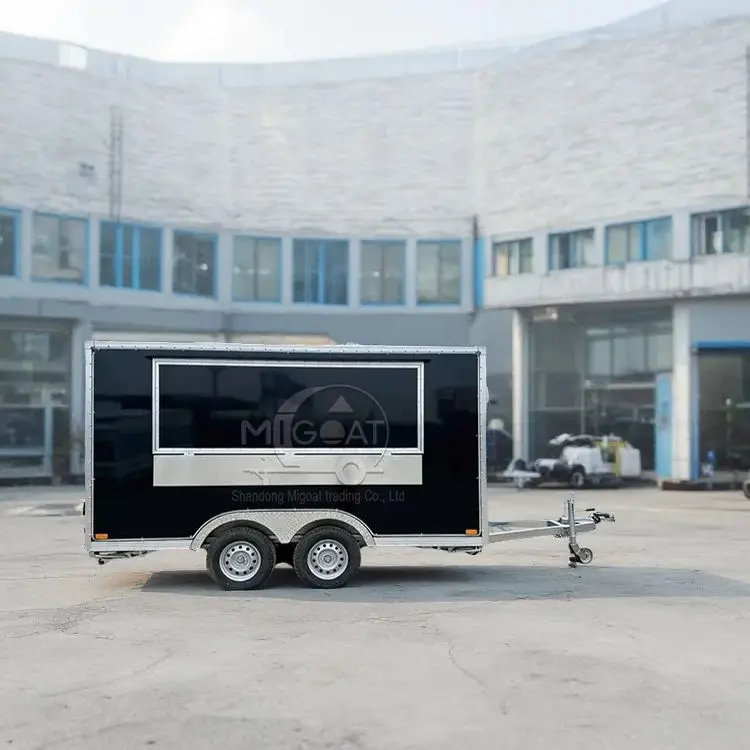 Double Axle Square Fiberglass Mobile Food Trailer Fully Equipped Food Truck for Outdoor Street Food Catering Business
Double Axle Square Fiberglass Mobile Food Trailer Fully Equipped Food Truck for Outdoor Street Food Catering Business