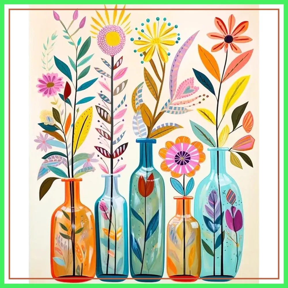 5D Diamond Painting Kits for Adults, Flower Diamond Art Full Drill DIY Gem Art, 12x16inch Home Wall Decor Gifts
5D Diamond Painting Kits for Adults, Flower Diamond Art Full Drill DIY Gem Art, 12x16inch Home Wall Decor Gifts
