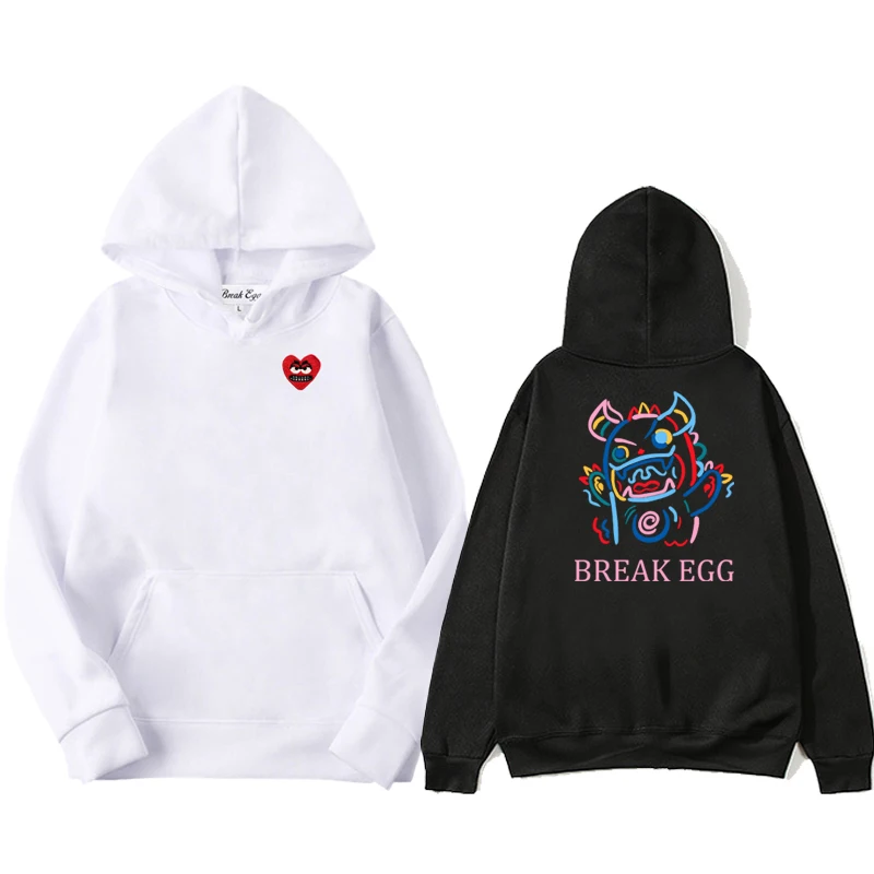 Calf Printing Women Men Hoodie Polyester Cool Cute Snag Heart Embroidery Pullover Pockets Thin Loose Autumn Sweater
Calf Printing Women Men Hoodie Polyester Cool Cute Snag Heart Embroidery Pullover Pockets Thin Loose Autumn Sweater