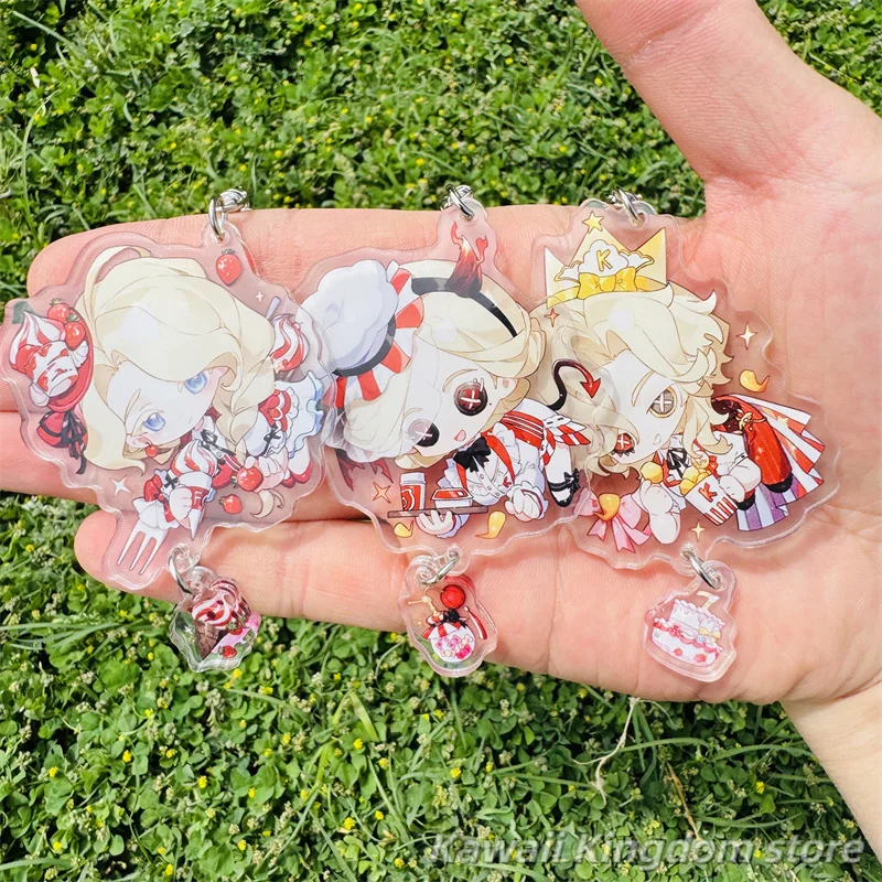 Identity V Vera Nair Luciano Naiad Anime Cosplay Acrylic Schoolbag Key Chain Pendant Keychains Toy Backpack Pendant
Identity V Vera Nair Luciano Naiad Anime Cosplay Acrylic Schoolbag Key Chain Pendant Keychains Toy Backpack Pendant
