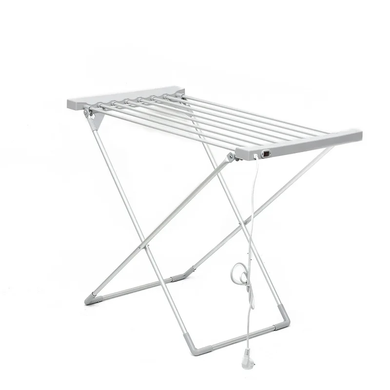 Electric heating aluminum alloy X-type floor electric heating drying rack folding electric constant temperature without
Electric heating aluminum alloy X-type floor electric heating drying rack folding electric constant temperature without