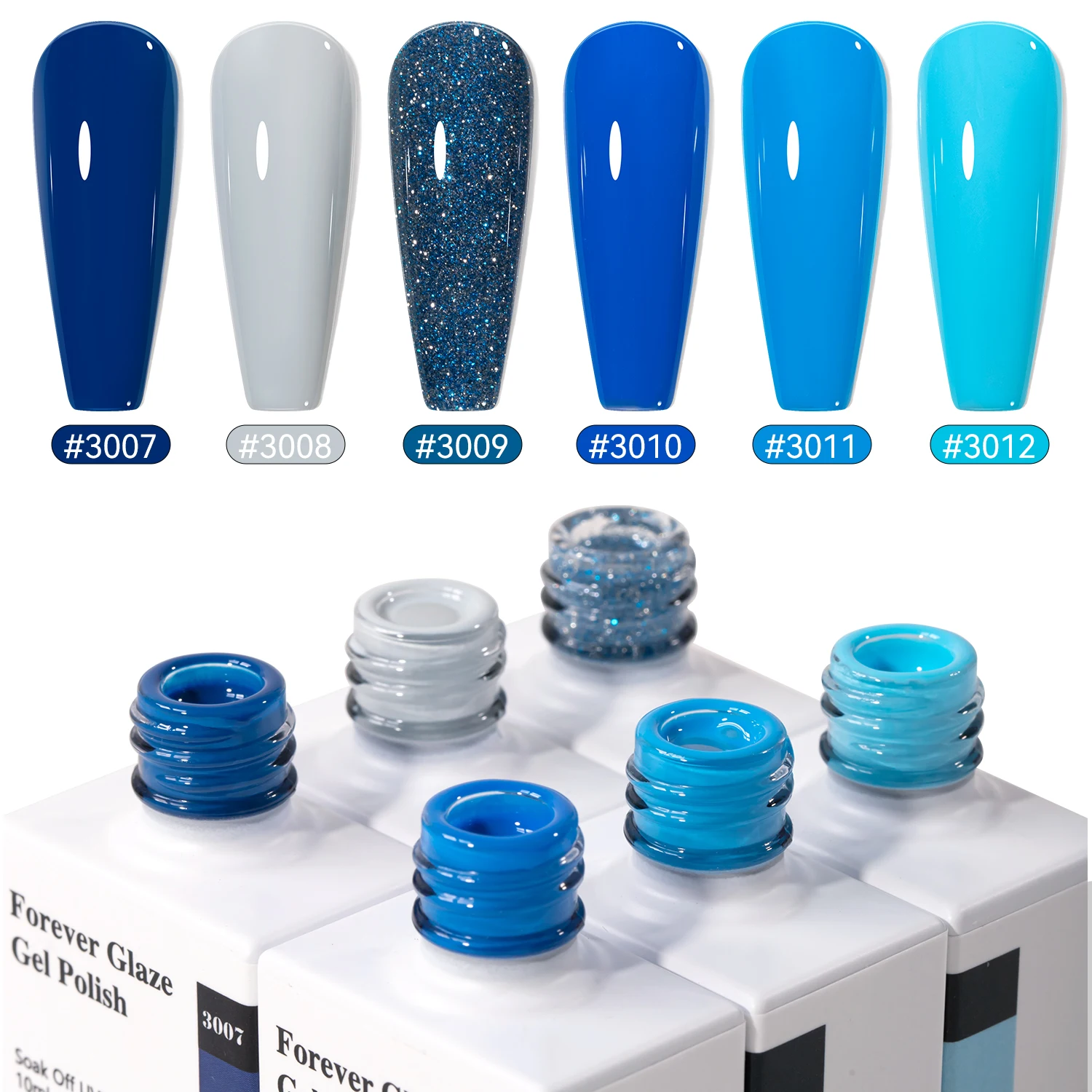 Vendeeni High Pigment 6Color Bule Gel Uv Gel Polish Set TPO HEMA Free OEM/ODM Private Label Custom Uv Gel Nail Polish Collection
Vendeeni High Pigment 6Color Bule Gel Uv Gel Polish Set TPO HEMA Free OEM/ODM Private Label Custom Uv Gel Nail Polish Collection