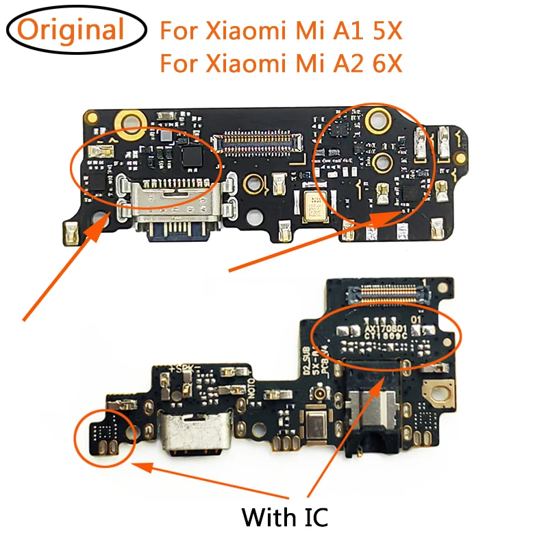 100% for xiaomi Mi A1 A2 Charging Connector Dock Port Flex Cable 5X 6X USB Fast Charger Board With Full IC
100% for xiaomi Mi A1 A2 Charging Connector Dock Port Flex Cable 5X 6X USB Fast Charger Board With Full IC