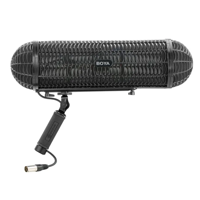BY-WS1000 Система ветрового стекла и подвески с XLR Male и Female входами & 3 Shockmount
BY-WS1000 Система ветрового стекла и подвески с XLR Male и Female входами & 3 Shockmount