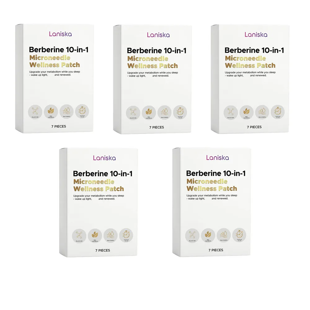 1/2/3/5Boxes 10-in-1 Berberine Microneedle Patch - Improve Metabolism And Sculpt Body Nighttime Body Shaping Care
1/2/3/5Boxes 10-in-1 Berberine Microneedle Patch - Improve Metabolism And Sculpt Body Nighttime Body Shaping Care