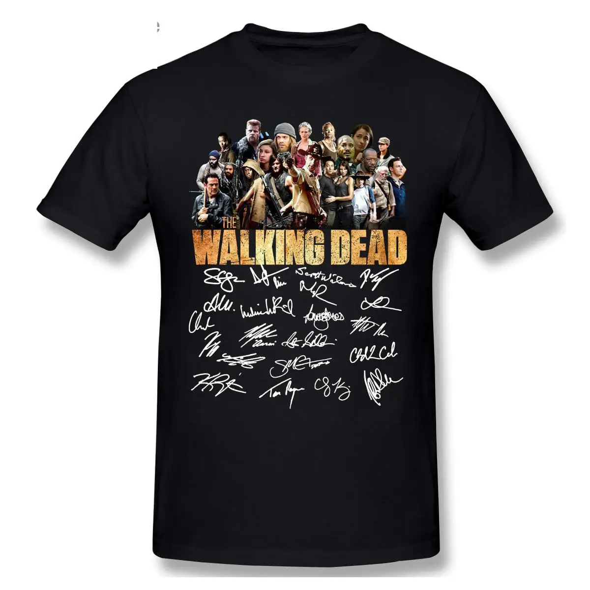 Mens Fashion The Walking Dead Signature Lovers T-shirt Short Sleeve Casual O-neck 100% Cotton Tshirts Tee Top
Mens Fashion The Walking Dead Signature Lovers T-shirt Short Sleeve Casual O-neck 100% Cotton Tshirts Tee Top