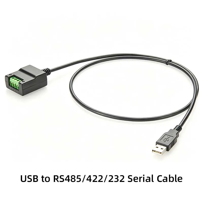 USB to RS-485/422/232 Serial Cable with Terminal Blocks: Solderless Communication Module and Serial Converter Connector
USB to RS-485/422/232 Serial Cable with Terminal Blocks: Solderless Communication Module and Serial Converter Connector