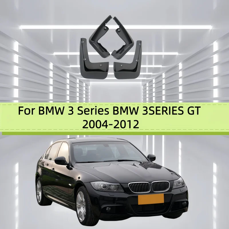 Car Mud Flaps Fender For BMW 3 Series BMW 3SERIES GT 2004-2012 Front And Rear Wheels Mudflaps Splash Guard Protection