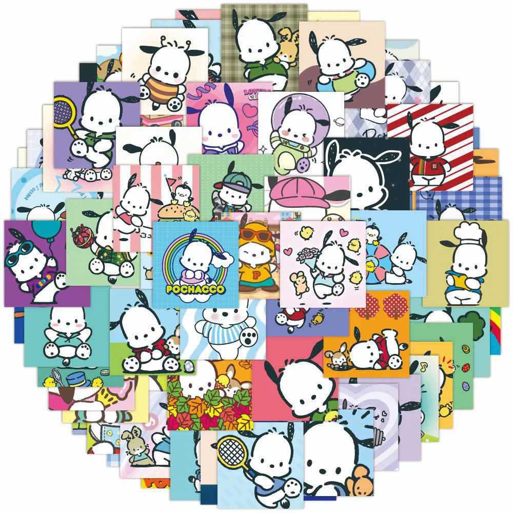 10/30/50pcs Pochacco Anime Stickers Cute Sanrio Series Sticker DIY Skateboard Phone Diary Luggage Kawaii Cartoon Kids Decals Toy
10/30/50pcs Pochacco Anime Stickers Cute Sanrio Series Sticker DIY Skateboard Phone Diary Luggage Kawaii Cartoon Kids Decals Toy
