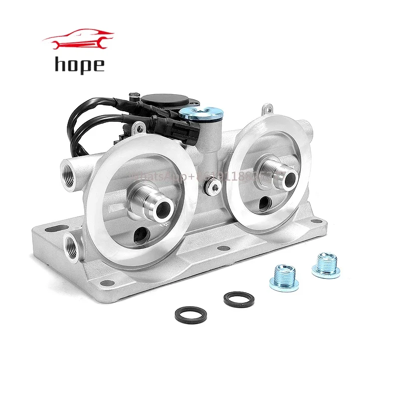 Diesel Fuel Filter Mounting Base 1003587843 for weichai engine wp12/wp13 for FAW SINOTRUK AUMAN truck Spin On Mount Hand pump
Diesel Fuel Filter Mounting Base 1003587843 for weichai engine wp12/wp13 for FAW SINOTRUK AUMAN truck Spin On Mount Hand pump
