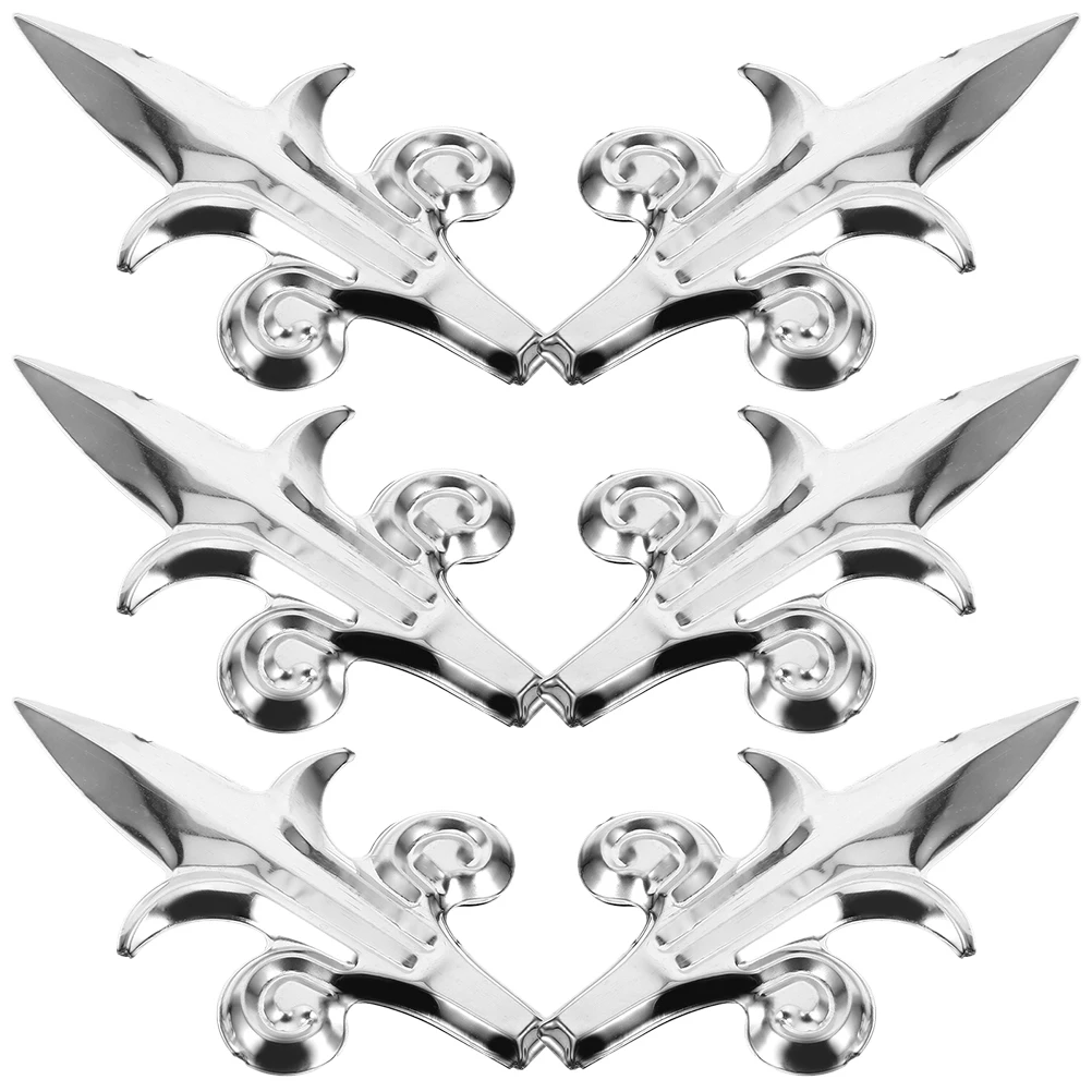 6 Pcs Fence Decorations Toppers Classic Metal Garden Yard Post Finials Durable Elegant Lawn Gate Border Outdoor
6 Pcs Fence Decorations Toppers Classic Metal Garden Yard Post Finials Durable Elegant Lawn Gate Border Outdoor