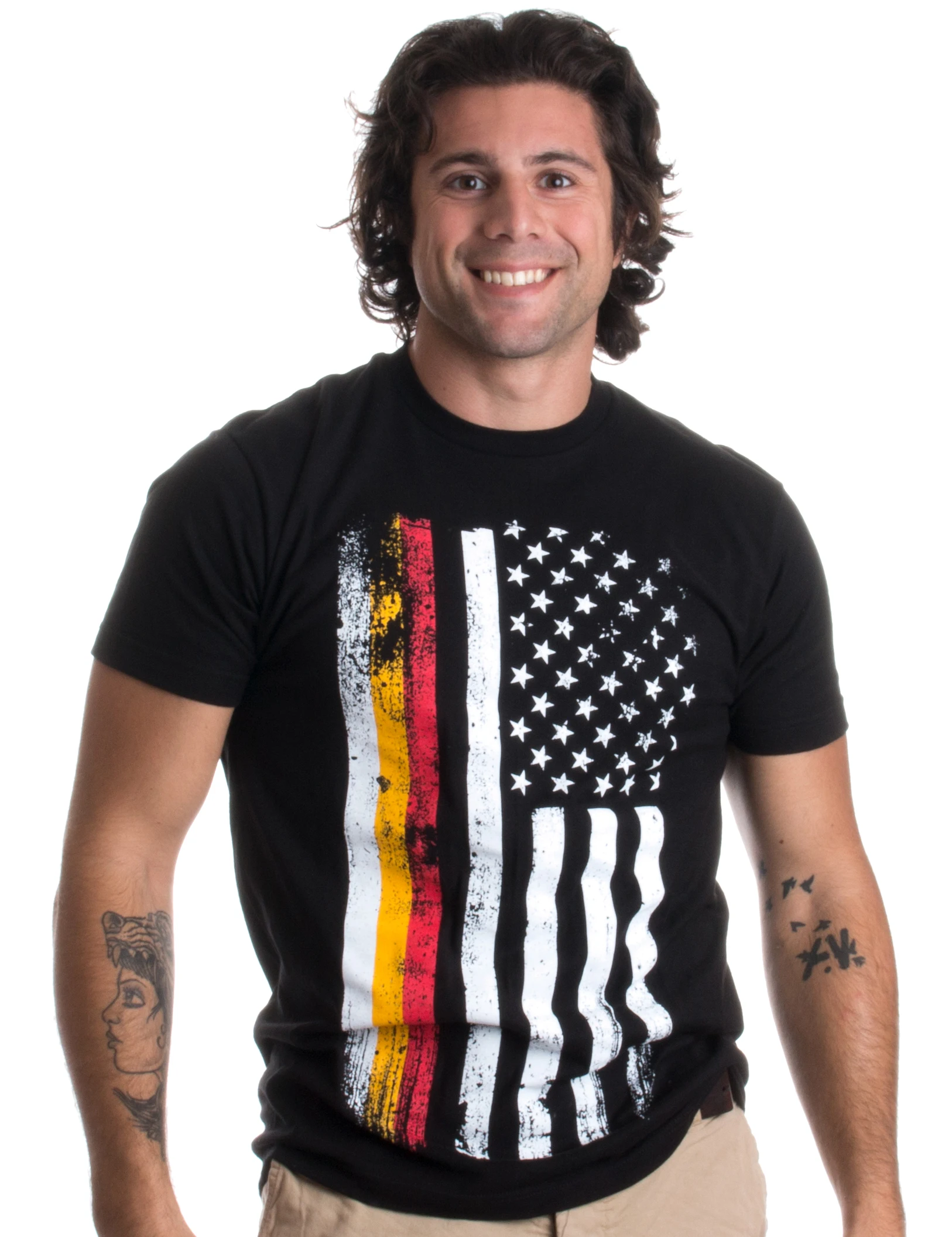 German-American Flag America Germany Heritage Pride Mens Casual T Shirt. High Quality Cotton, Large Sizes, Breathable Top
German-American Flag America Germany Heritage Pride Mens Casual T Shirt. High Quality Cotton, Large Sizes, Breathable Top