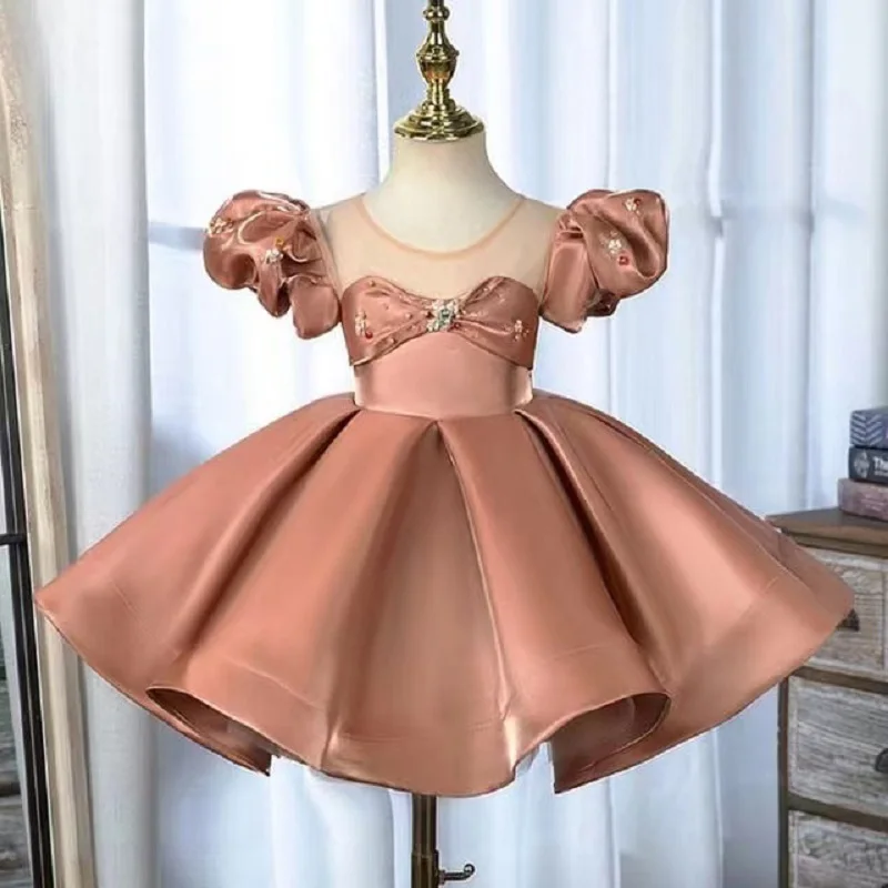 New Kids Flower Bow Evening Gowns 2022 Toddler Wedding Birthday Party Frocks Spanish Princess Dresses For Girls Easter Eid
New Kids Flower Bow Evening Gowns 2022 Toddler Wedding Birthday Party Frocks Spanish Princess Dresses For Girls Easter Eid