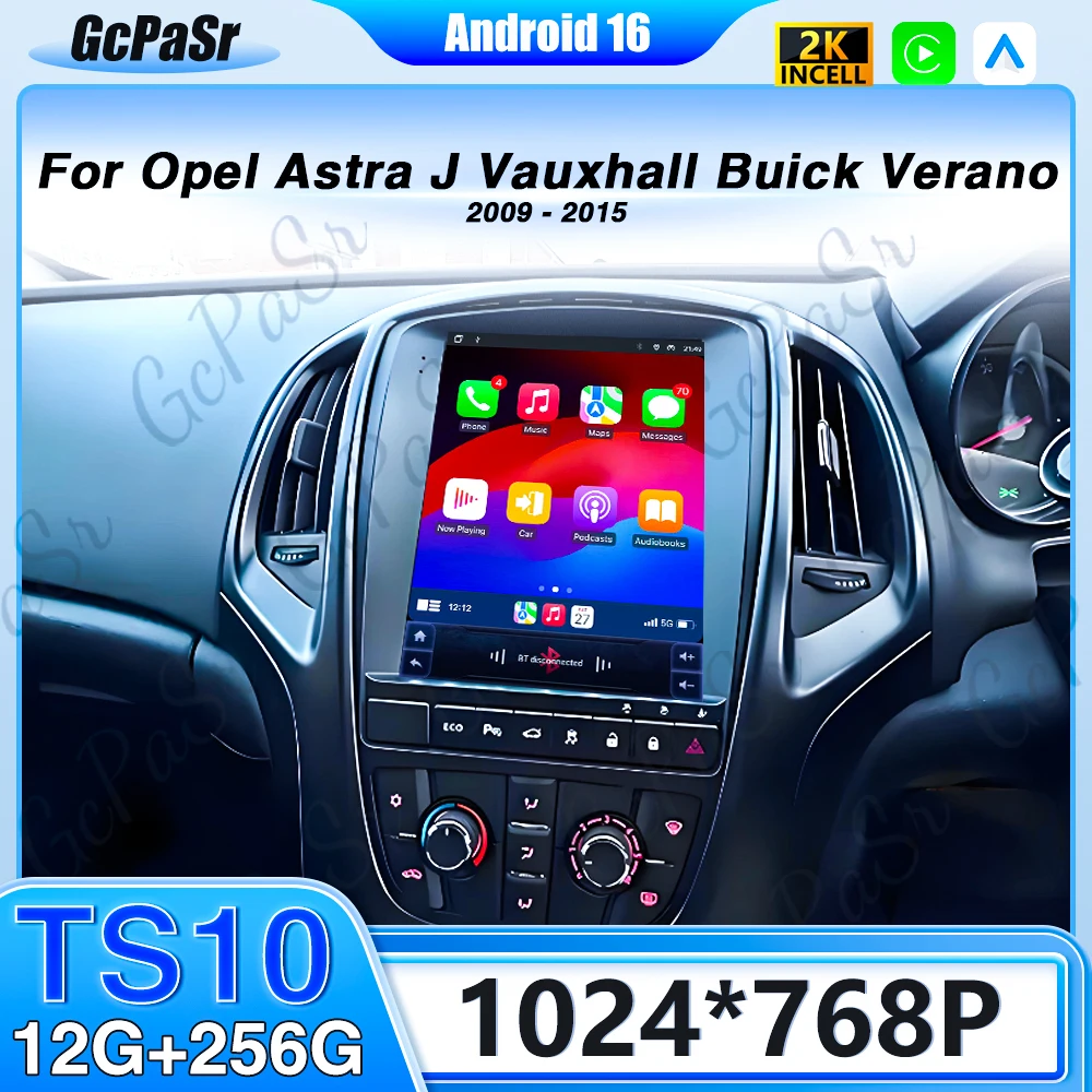 Android 15 For Opel Astra J Vauxhall Buick Verano 2009-2015 Head Unit Navigation Car GPS Auto Radio Stereo Multimedia Player
Android 15 For Opel Astra J Vauxhall Buick Verano 2009-2015 Head Unit Navigation Car GPS Auto Radio Stereo Multimedia Player