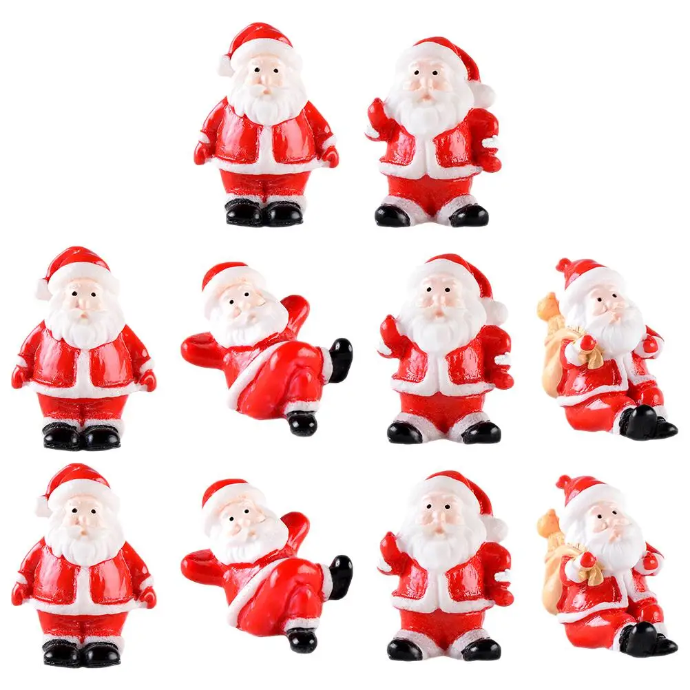10 Pcs Snowman Outdoor Christmas Decorations Santa Claus Miniature Landscape Ornaments Statue Tiny Figures Father
10 Pcs Snowman Outdoor Christmas Decorations Santa Claus Miniature Landscape Ornaments Statue Tiny Figures Father