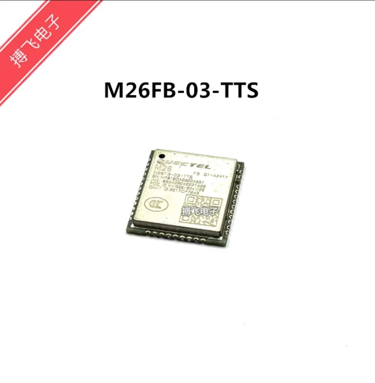 1pcs/lot NEW Original M26FB-03-TTS M26FB GSM/GPRS module module LCC package 100% New&Original
1pcs/lot NEW Original M26FB-03-TTS M26FB GSM/GPRS module module LCC package 100% New&Original