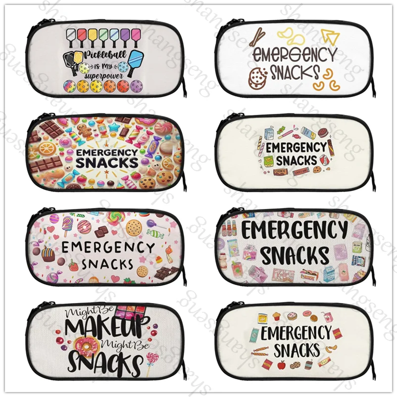Emergency Snacks Pencil case large capacity pencil case multifunctional stationery storage bag student learning supplies gift 
Emergency Snacks Pencil case large capacity pencil case multifunctional stationery storage bag student learning supplies gift