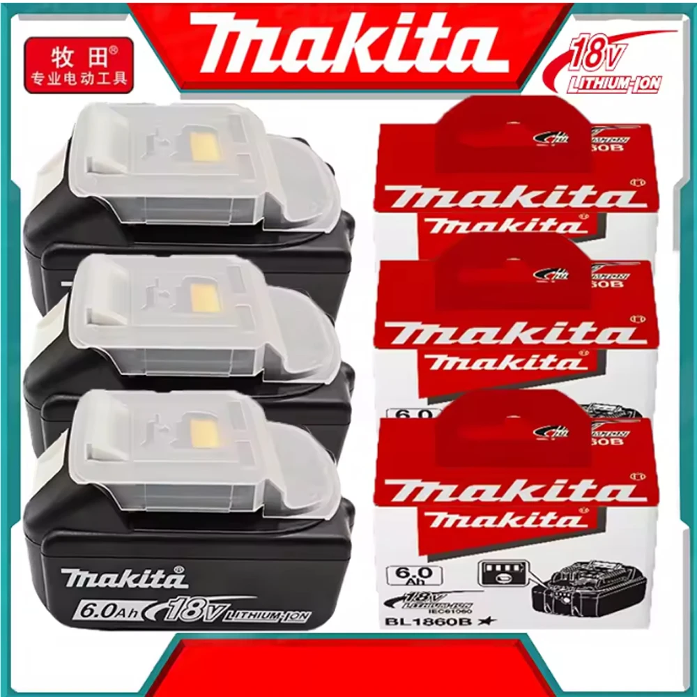 100% Genuine Makita 18v 6.0Ah Replacement battery bl1850b BL1850 bl1860 bl 1860 bl1830 bl1815 bl1840 LXT400 for makita tools
100% Genuine Makita 18v 6.0Ah Replacement battery bl1850b BL1850 bl1860 bl 1860 bl1830 bl1815 bl1840 LXT400 for makita tools