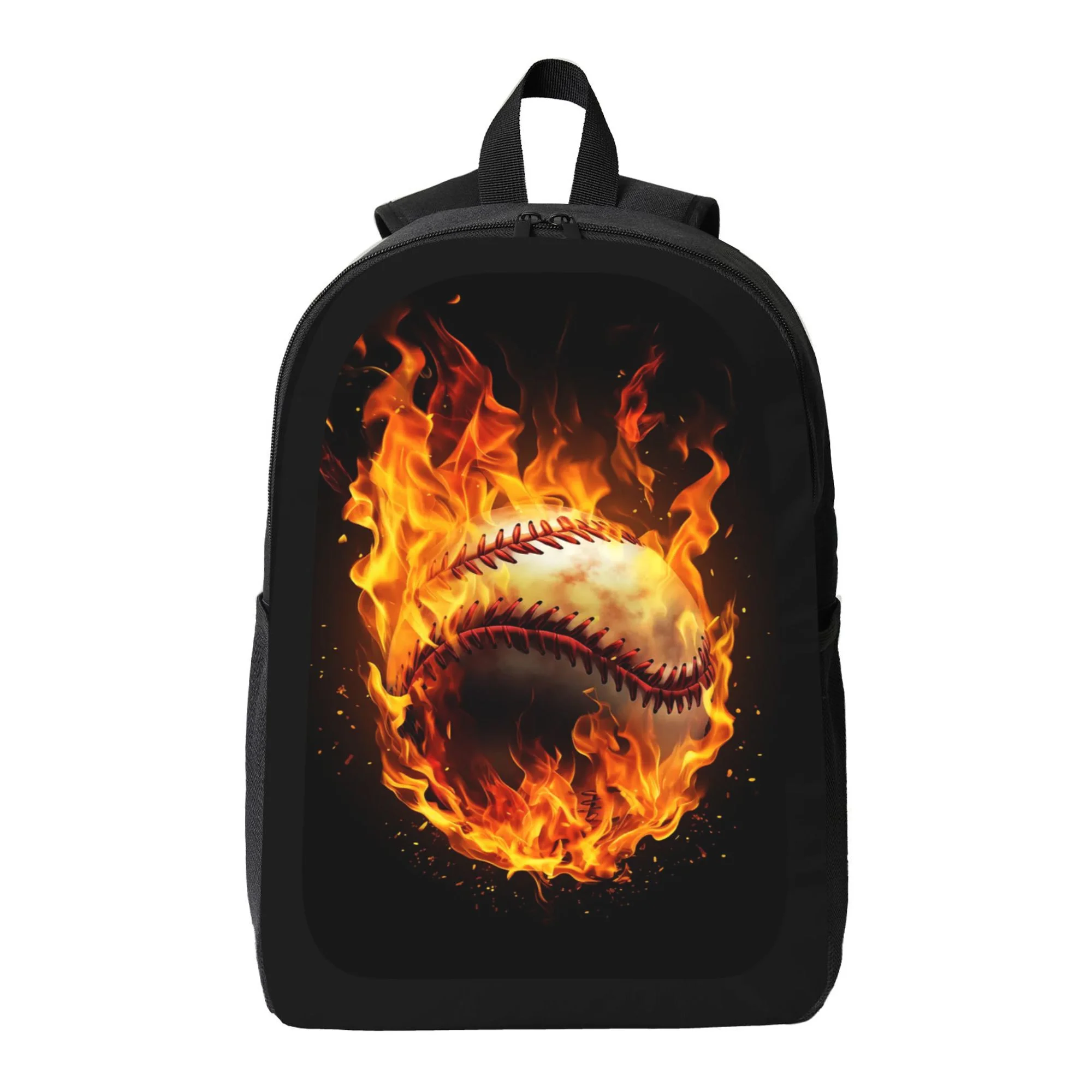 Flame Ball Baseball Printed Double Shoulder School Bag | Suitable for boys and girls, light and large capacity, adjustable
Flame Ball Baseball Printed Double Shoulder School Bag | Suitable for boys and girls, light and large capacity, adjustable