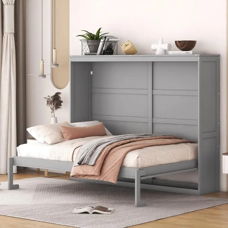 Full Size Murphy Wall Bed, Gray - Space-Saving Bed for Small Rooms, Easy to Install, Modern Design, Perfect for Apartments and
Full Size Murphy Wall Bed, Gray - Space-Saving Bed for Small Rooms, Easy to Install, Modern Design, Perfect for Apartments and