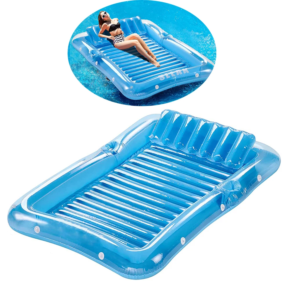 Blow up Tanning Pool Raft Tub Sunbathing Pool with Inflatable Pillow for Family Outdoor
Blow up Tanning Pool Raft Tub Sunbathing Pool with Inflatable Pillow for Family Outdoor