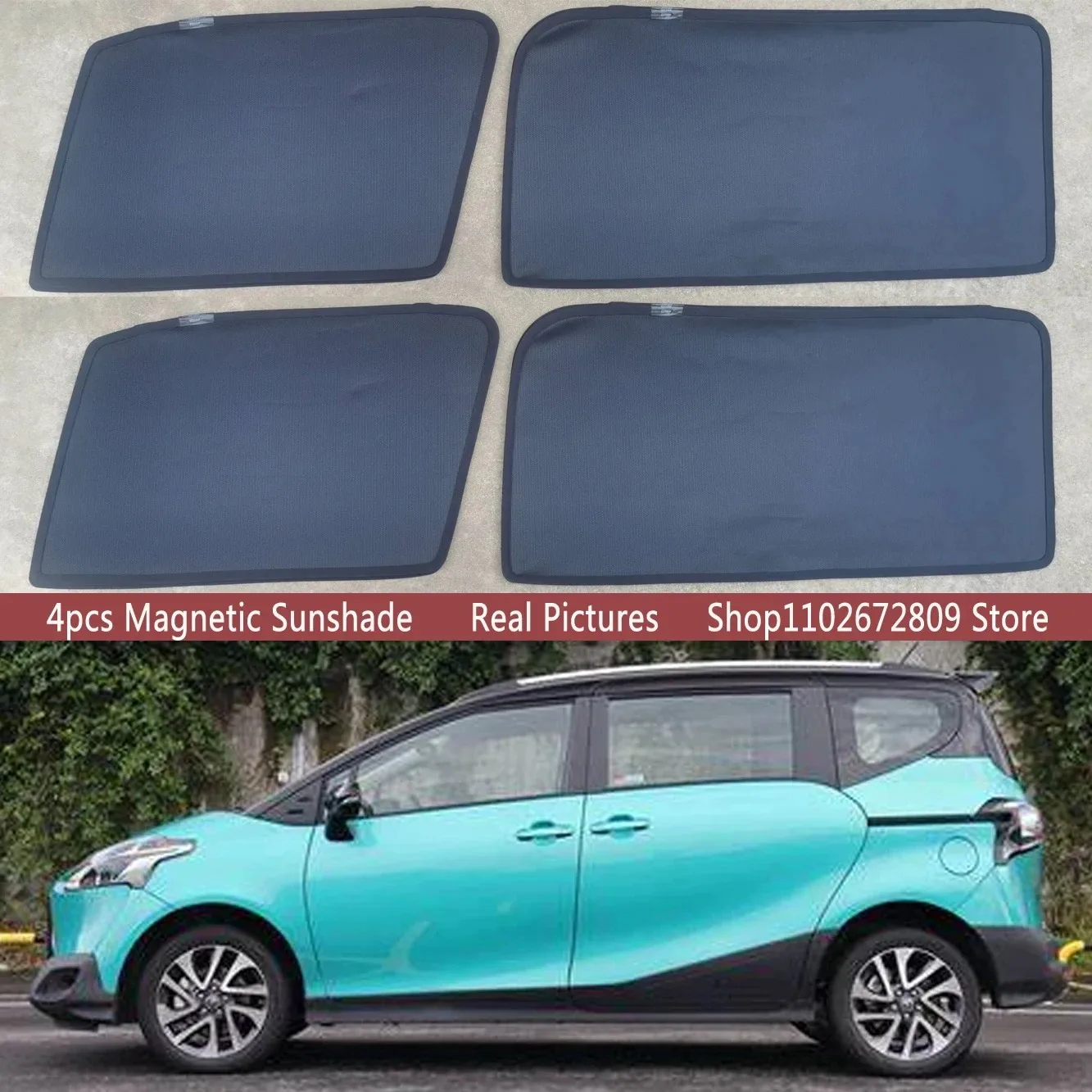 Magnetic Car Sunshades Shield Windshield Frame Curtain Sun Shades For Toyota SIENTA XP170 170 2015 - 2021 2016 2017 Accessories
Magnetic Car Sunshades Shield Windshield Frame Curtain Sun Shades For Toyota SIENTA XP170 170 2015 - 2021 2016 2017 Accessories