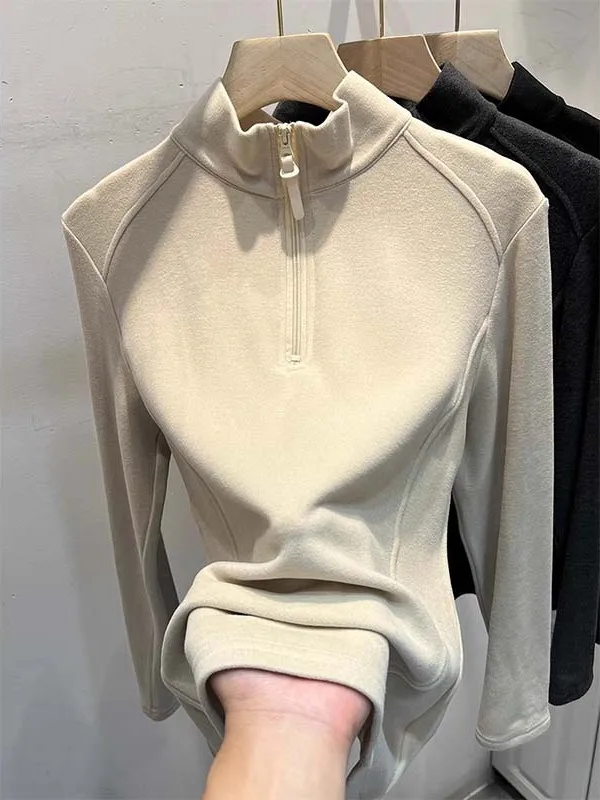 Женская толстовка Wuwei осенне-зимняя, корейский стиль, простая, универсальная, на молнии, с длинным рукавом, приталенная, базовая, верхняя одежда
Женская толстовка Wuwei осенне-зимняя, корейский стиль, простая, универсальная, на молнии, с длинным рукавом, приталенная, базовая, верхняя одежда