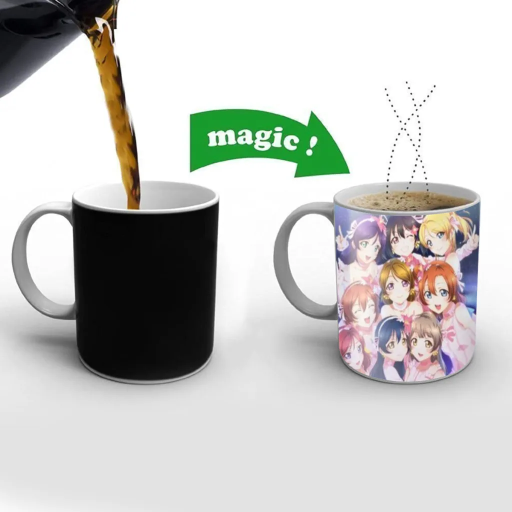 Kawaii Anime Love Live! Friends Birthday Gifts Color Changing Magic Ceramic Creative Coffee Mugs Tea Cups
Kawaii Anime Love Live! Friends Birthday Gifts Color Changing Magic Ceramic Creative Coffee Mugs Tea Cups