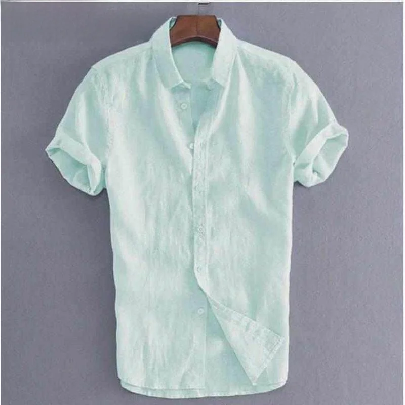 Men's Casual Pure Color Shirt Standard Fit Gradient Sun Protection Process Linen Cotton Blend Short Sleeve Deconstructed Styl...
Men's Casual Pure Color Shirt Standard Fit Gradient Sun Protection Process Linen Cotton Blend Short Sleeve Deconstructed Styl...