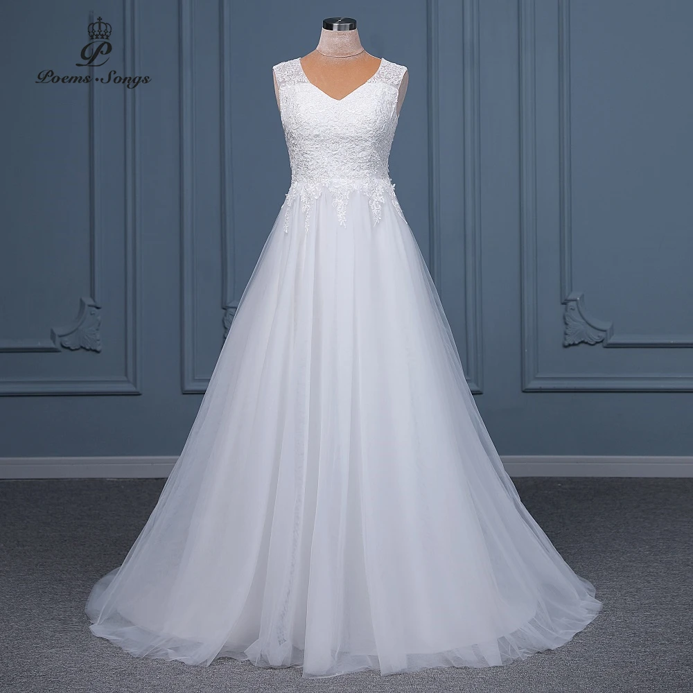 Sexy V_neck for wedding women plus size wedding dresses marriage bride dress vestido de noiva robe de mariee beach dress
Sexy V_neck for wedding women plus size wedding dresses marriage bride dress vestido de noiva robe de mariee beach dress