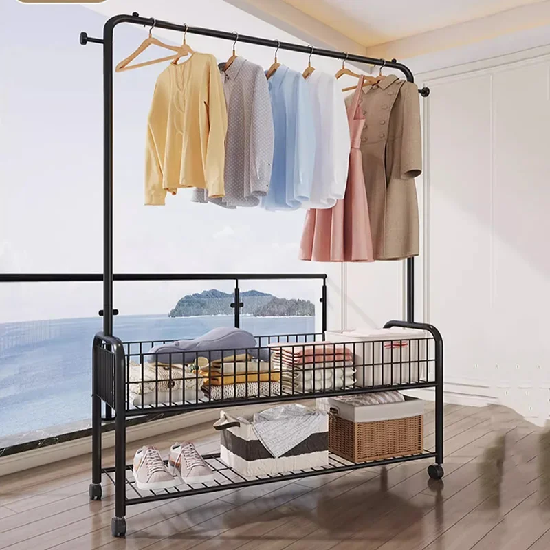Simple Portable Shelfs Clothes Rack Wheels Floor Bedroom Shoe Storage Clothes Hangers Home Modern
Simple Portable Shelfs Clothes Rack Wheels Floor Bedroom Shoe Storage Clothes Hangers Home Modern