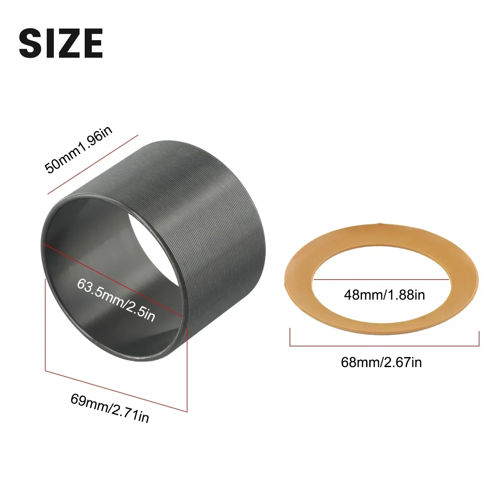 Vacuum Pump Oil-Free Mute Compressor Cylinder Sleeve Piston For Mute Air 550W 750W 1100W 1500W Air Compressor Accessories
Vacuum Pump Oil-Free Mute Compressor Cylinder Sleeve Piston For Mute Air 550W 750W 1100W 1500W Air Compressor Accessories