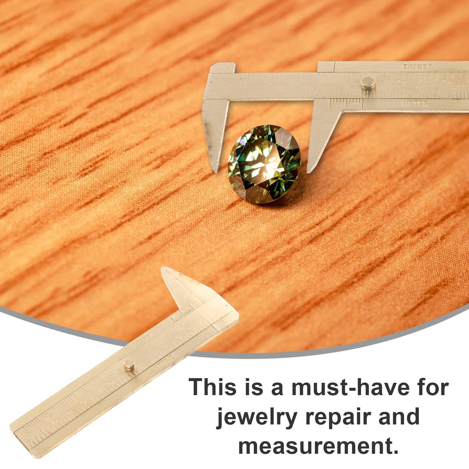 Copper Ring Size Gauge Dual Scale Measuring Tool Accurate Millimeter Inch Measurements Portable Durable Stylish Jewelry
Copper Ring Size Gauge Dual Scale Measuring Tool Accurate Millimeter Inch Measurements Portable Durable Stylish Jewelry