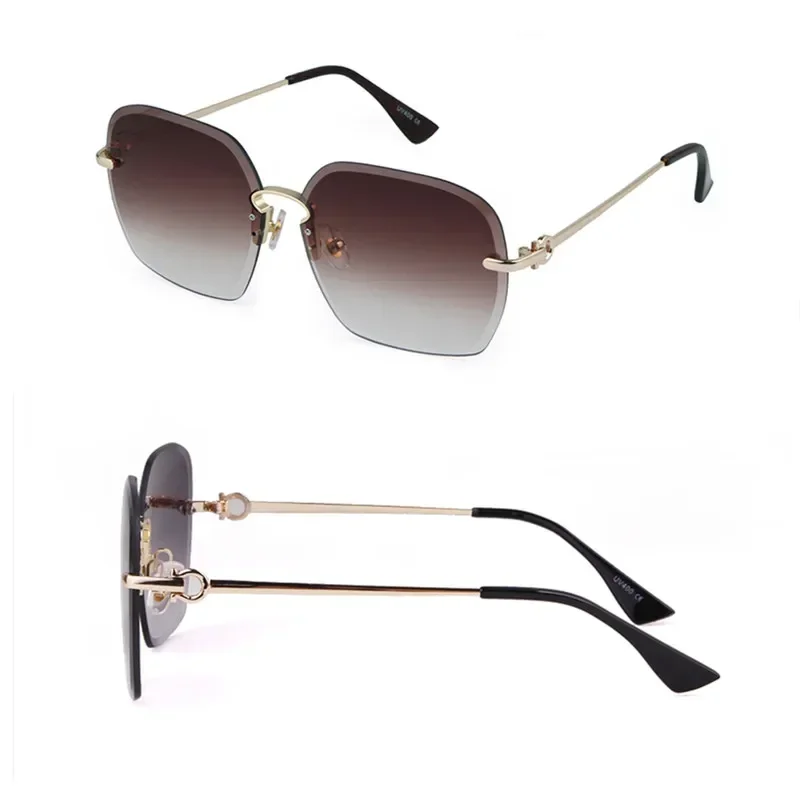 Fashion Women Rimless Square Sunglasses Ocean Lens Brand Designer High Quality Trend Luxury Polygonal Irregular Sun Glasses UV
Fashion Women Rimless Square Sunglasses Ocean Lens Brand Designer High Quality Trend Luxury Polygonal Irregular Sun Glasses UV