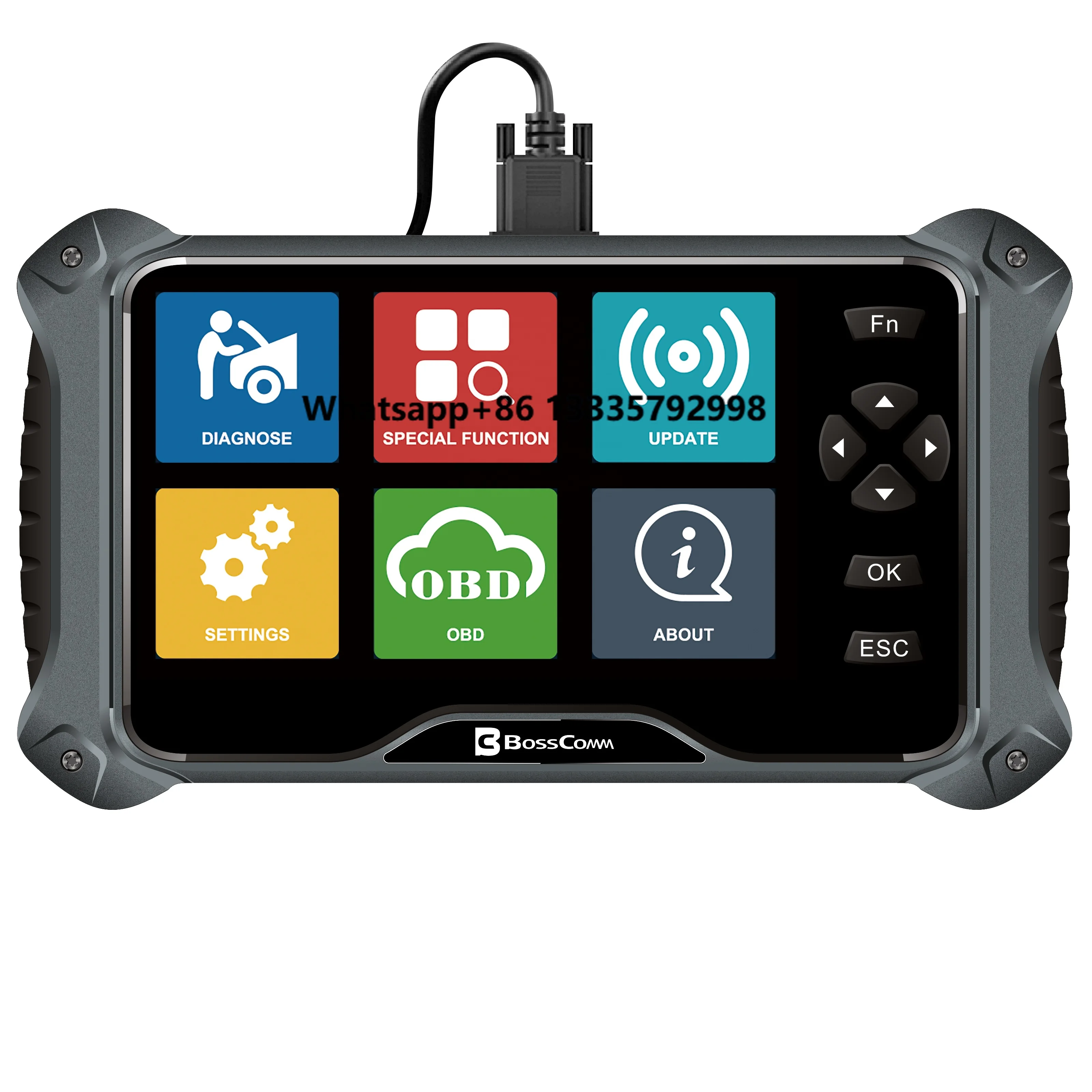 Car OBD2 Scanner ABS SRS Transmission,Check Engine Code Reader,Car Diagnostic Scan Tool
Car OBD2 Scanner ABS SRS Transmission,Check Engine Code Reader,Car Diagnostic Scan Tool