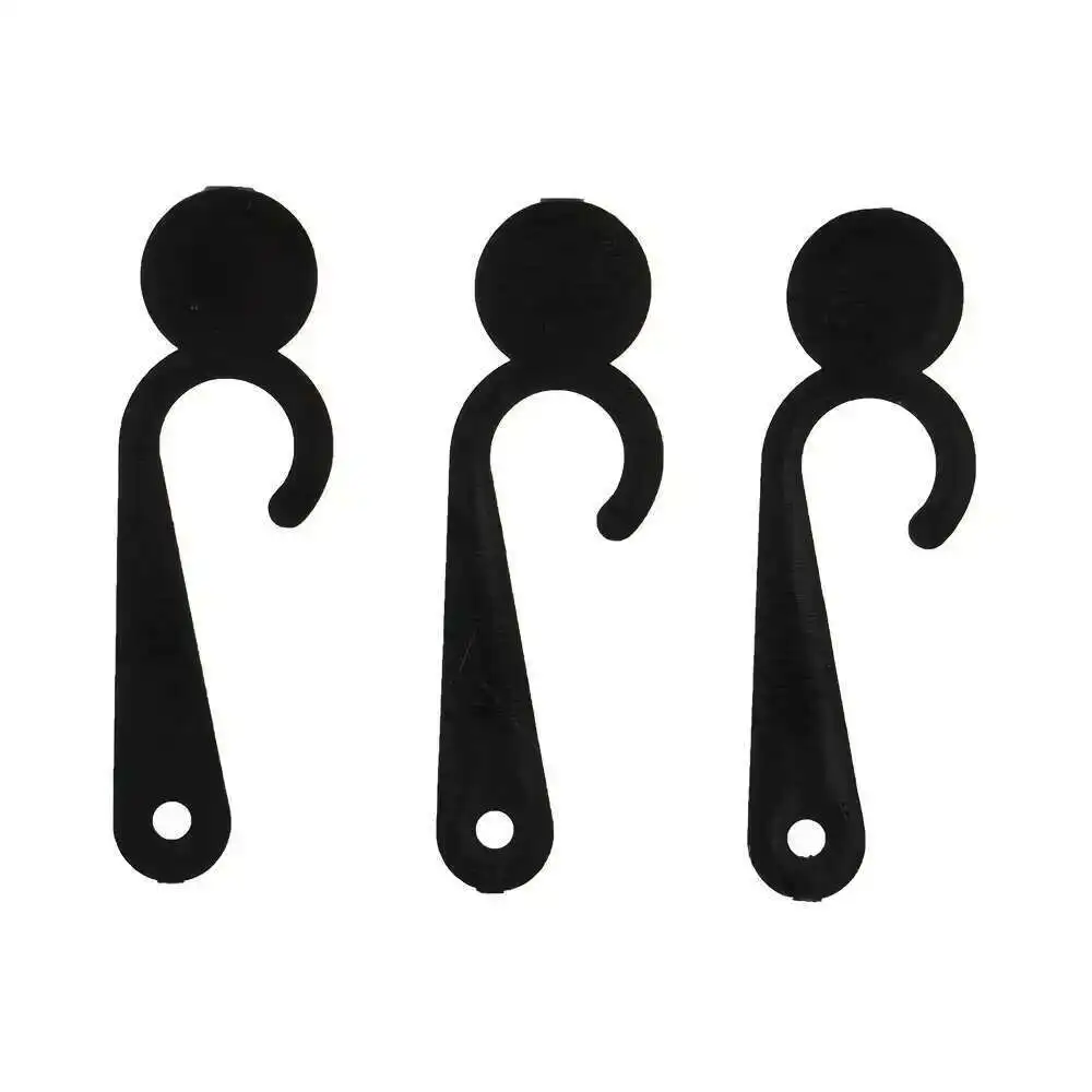 Plastic Sock Hooks With Round Heads, Towel Display Hooks Blank Area For Printable Size Markings
Plastic Sock Hooks With Round Heads, Towel Display Hooks Blank Area For Printable Size Markings