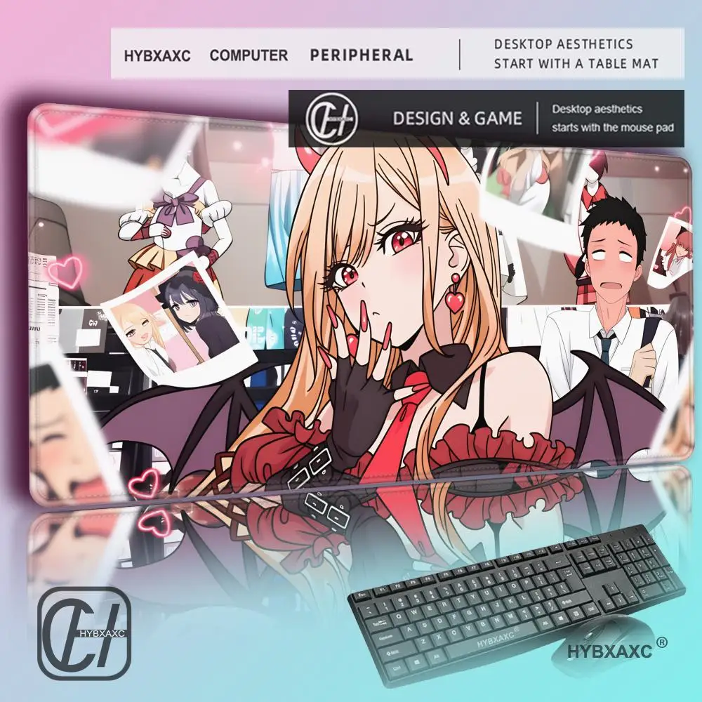 HYBXAXC My D-ress-Up Darling Kitagawa Marin Gojo Wakana Mouse Pad Tablet Laptop xl desktop mouse mat keyboard pad csgo Player
HYBXAXC My D-ress-Up Darling Kitagawa Marin Gojo Wakana Mouse Pad Tablet Laptop xl desktop mouse mat keyboard pad csgo Player
