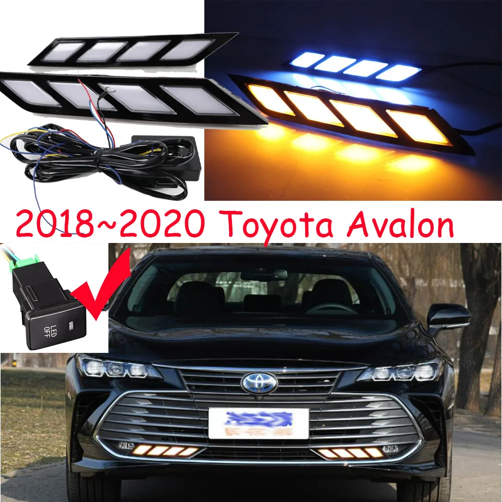 Автомобильный бампер фары для дневного света Avalon 2018 ~ 2020y DRL автомобильные аксессуары светодиодные фары для противотуманных фар Avalon
Автомобильный бампер фары для дневного света Avalon 2018 ~ 2020y DRL автомобильные аксессуары светодиодные фары для противотуманных фар Avalon