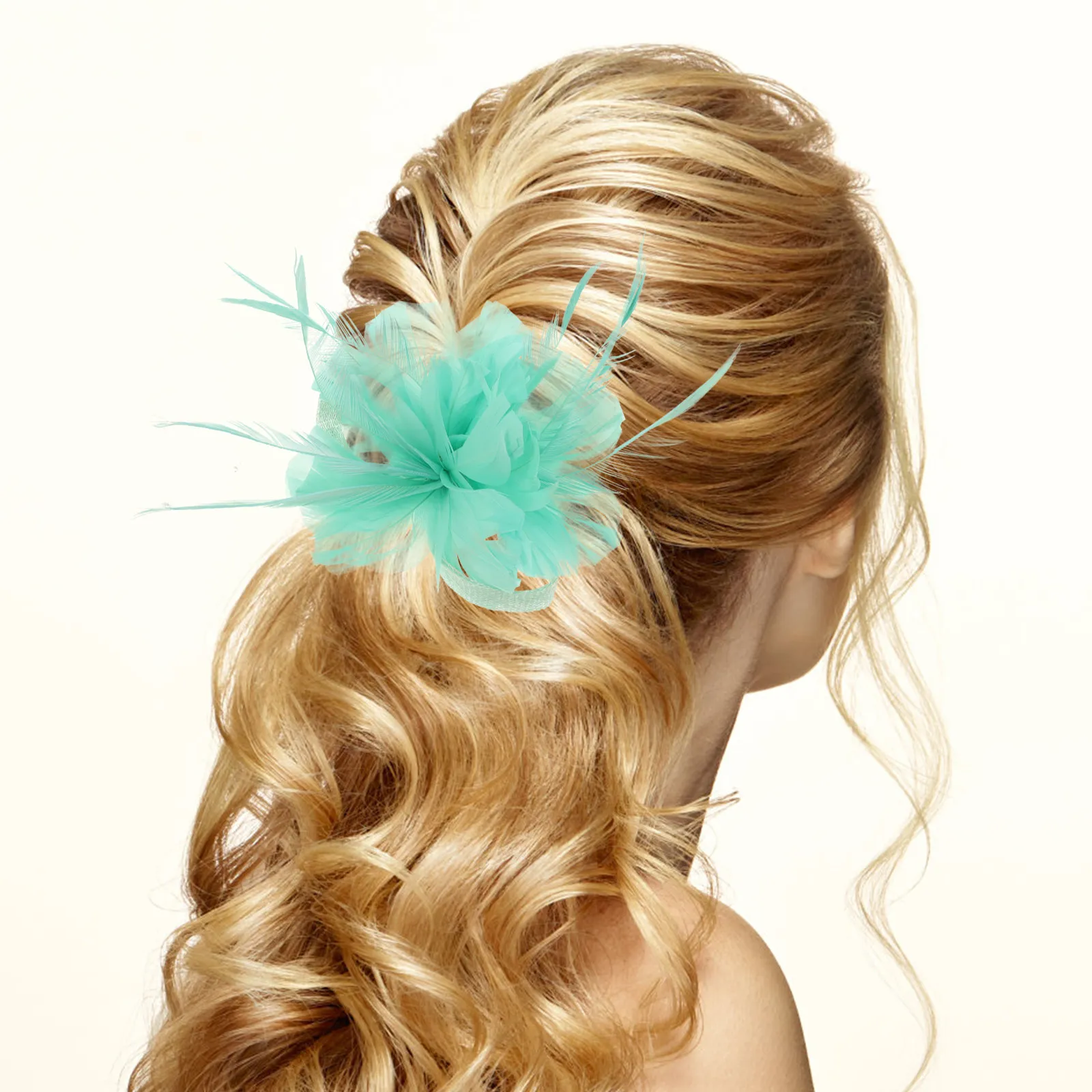 1Pcs Plume Hair Clip Elegant Side Clip Stylish Bridal Headdress Wedding Party Prom Formal Hair Accessories for Women
1Pcs Plume Hair Clip Elegant Side Clip Stylish Bridal Headdress Wedding Party Prom Formal Hair Accessories for Women