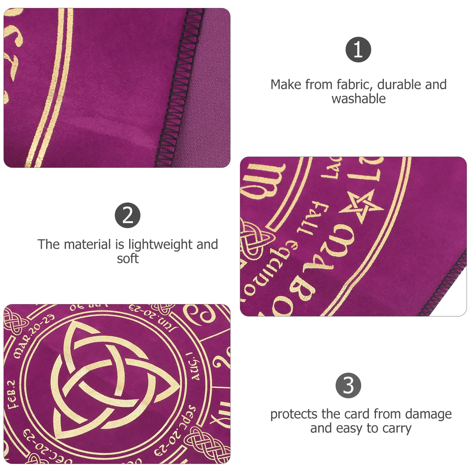 Tarot Tablecloth Witchcraft Supplies 16# High Definition Divination Game Cloth Prop Reading Desktop
Tarot Tablecloth Witchcraft Supplies 16# High Definition Divination Game Cloth Prop Reading Desktop