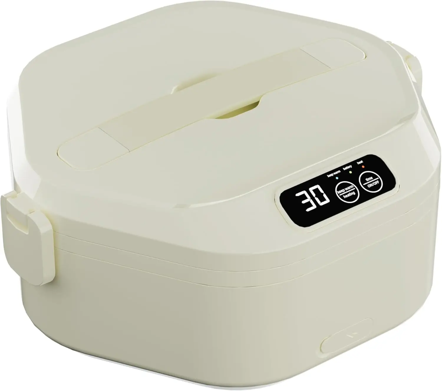 Cordless Heated Lunch Box, 16000mAh Rechargeable, 1L Large Capacity with Smart Timer for Travel & Camping
Cordless Heated Lunch Box, 16000mAh Rechargeable, 1L Large Capacity with Smart Timer for Travel & Camping