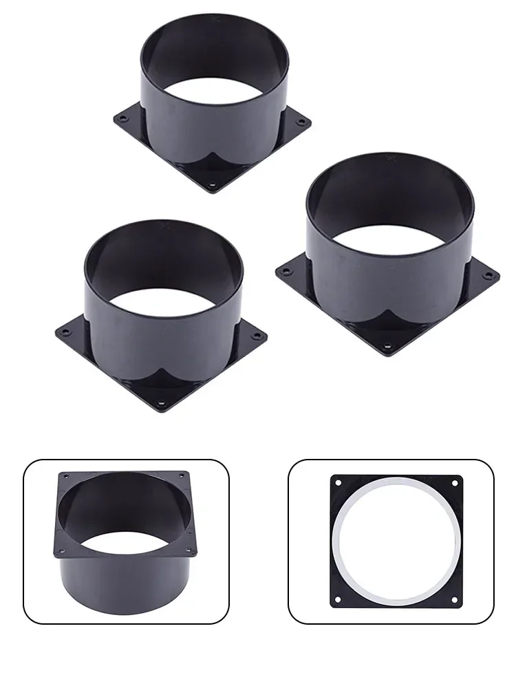 75/100/120MM Fan Miner Duct Cooling Shroud ABS Flange Connector For Ventilation Pipe Air Ducting Connection
75/100/120MM Fan Miner Duct Cooling Shroud ABS Flange Connector For Ventilation Pipe Air Ducting Connection