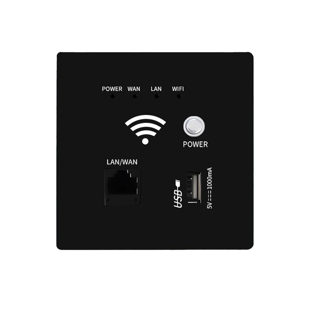 N84R 300Mbps 2.4Ghz WIFI Router Wireless WiFi Socket RJ45 AP Relay Smart USB Socket Panel Embedded Wall WIFI Router B
N84R 300Mbps 2.4Ghz WIFI Router Wireless WiFi Socket RJ45 AP Relay Smart USB Socket Panel Embedded Wall WIFI Router B