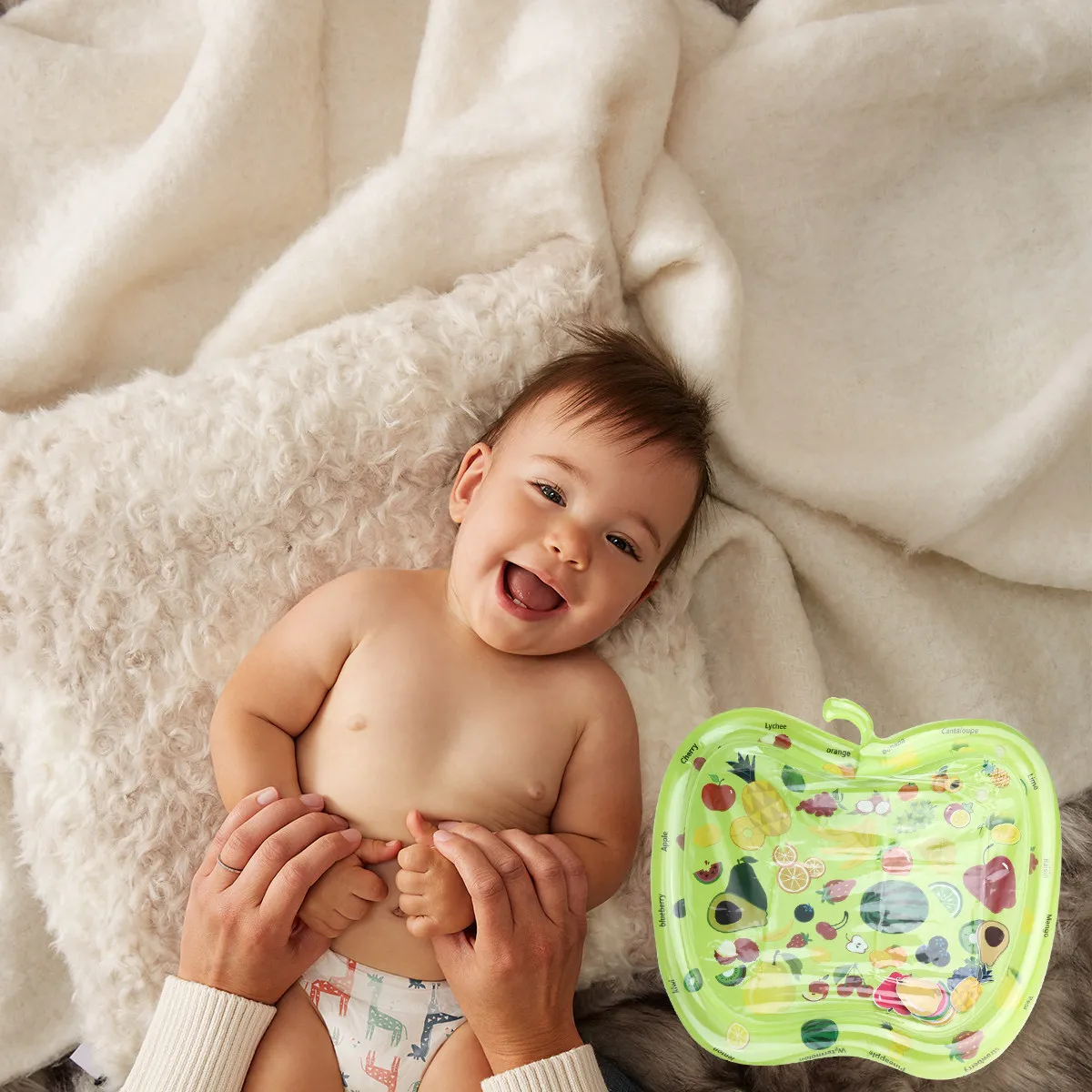 Apple Shape Inflatable Patted Water Mat Green Baby Inflatable Water Cushion for Kids Muscle Strengthening Hand Eye Coordination
Apple Shape Inflatable Patted Water Mat Green Baby Inflatable Water Cushion for Kids Muscle Strengthening Hand Eye Coordination